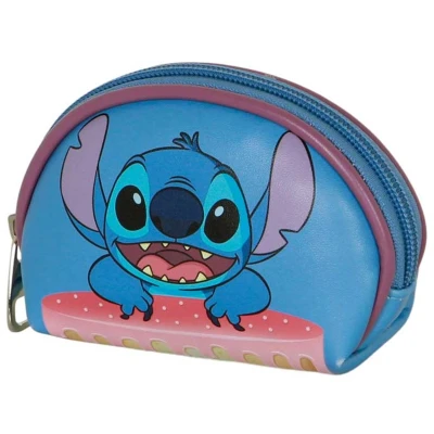 Afbeelding van Karactermania Lilo en Stitch Blauwe Ovale Casual Portemonnee Cake Disney