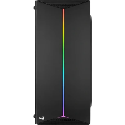Afbeelding van Aerocool Split Midi Toren Zwart Acryl