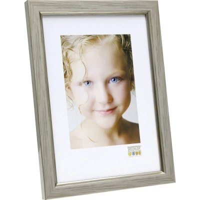 Afbeelding van Deknudt S46AD1_10,0X15,0 Wissellijst Papierformaat: 10 x 15 cm Zilver