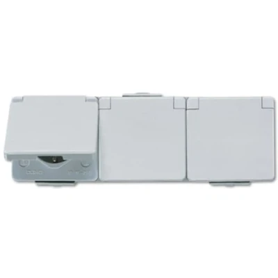 Afbeelding van Jung Stopcontact SCHUKO 623W 3 voudig