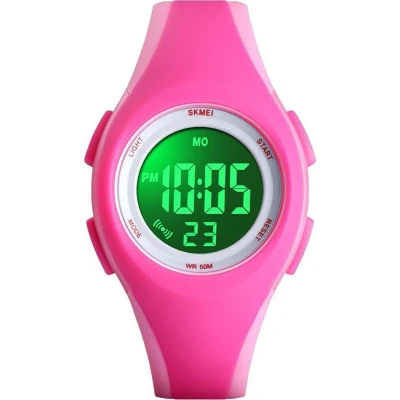 Afbeelding van Kinderhorloge Stopwatch Waterdicht Roze Giftbox