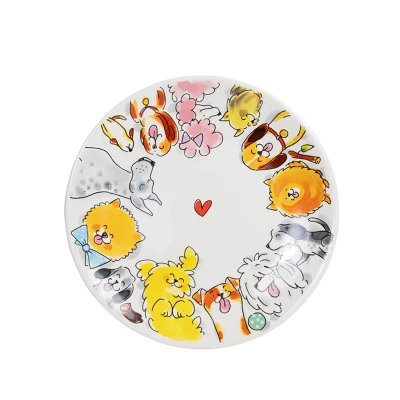 Afbeelding van Blond Amsterdam, Specials, Dier: bord 22 cm Dog