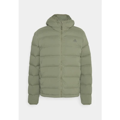 Afbeelding van adidas Sportswear Helionic Stretch Donsjack met Capuchon Heren Groen XL
