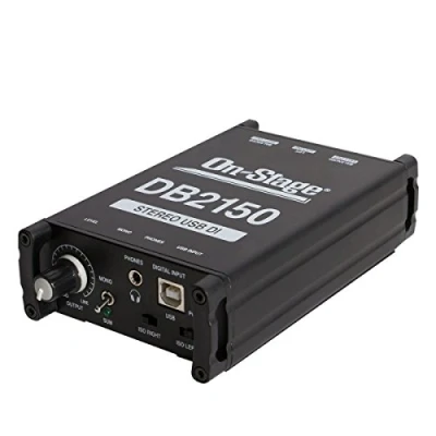 Afbeelding van USB DI Box op het podium