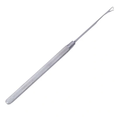 Afbeelding van hair2heart microring naald met haak voor haarverlengingen, hoogwaardig gereedschap nauwkeurig en veilig aanbrengen van extensies, nanoring extensions, roestvrij staal