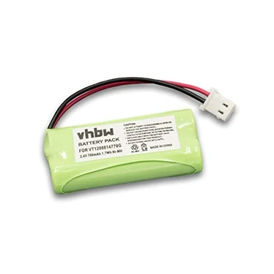Afbeelding van vhbw Accu compatibel met Motorola MNP28, MBP20, MBP161, MBP161TIMER babyfoon babytalker (700 mAh, 2,4 V, NiMH)