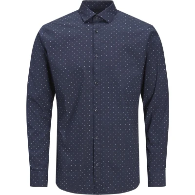 Afbeelding van JACK&amp;JONES PREMIUM JPRBLABLACKPOOL STRETCH SHIRT L/S NOOS Heren Overhemd Maat XXL