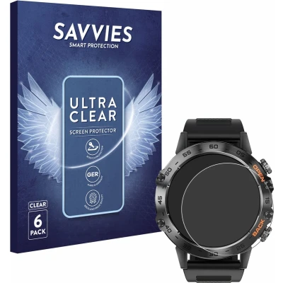 Afbeelding van Savvies (6 Stuks) Schermbeschermer voor LIGE BW1846A 1,39&quot; Screen Protector Ultra Transparant