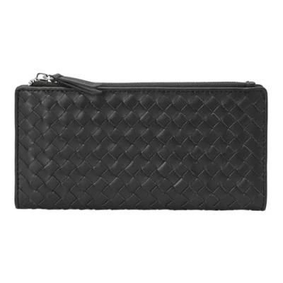 Afbeelding van Marc O&#039;Polo Portemonnee Flora Combi Wallet Black Zwart