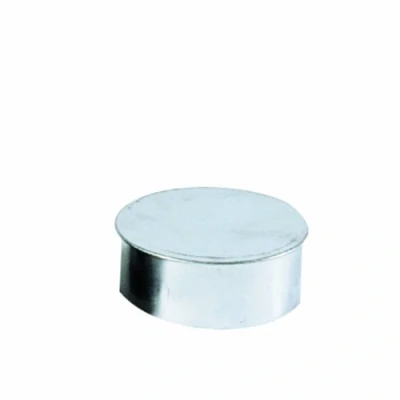 Afbeelding van Kamino Flam buiscapsule van verzinkt staal, vuurgealumineerd (FAL), schoorsteensluiting met isolatie, sluiting voor alle gangbare kachelbuizen, deksel buizen Ø 120 mm, diepte: ca. 48 mm
