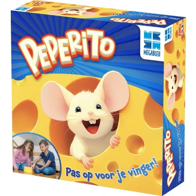 Afbeelding van Megableu Peperito Bordspel voor kinderen van 2 tot 4 spelers Vanaf 5 jaar