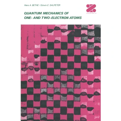 Afbeelding van Quantum Mechanics of One And Two Electron Atoms