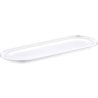 Afbeelding van Grohe selection zeepschaal zonder houder glas voor gebruik met handdoekring 41 035 41036000