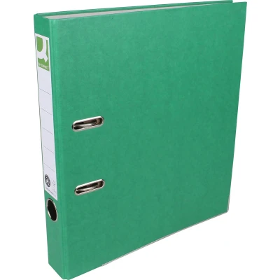 Afbeelding van Q Connect ordner A4 uit Recycolor papier 50mm Groen
