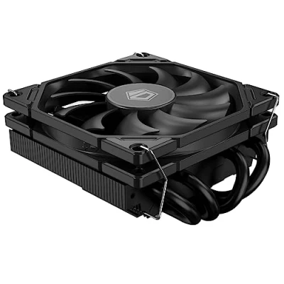 Afbeelding van ID COOLING IS 40X V3 45mm Hoogte Laag Profiel CPU Koeler 4 Heatpipes Luchtkoeler met 15mm Dikte Slanke Ventilator Ondersteuning Intel LGA1700/1200/115X; AMD AM5/AM4 Voor Desktop