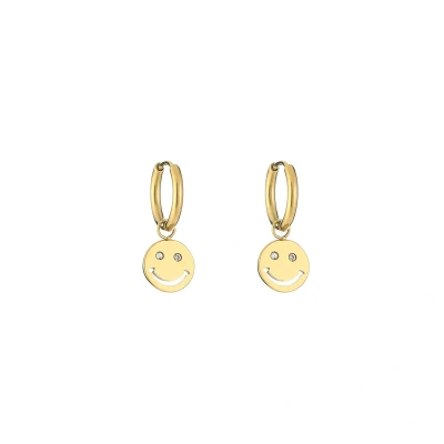 Afbeelding van Oorbellen Smilies Yehwang One size Goud