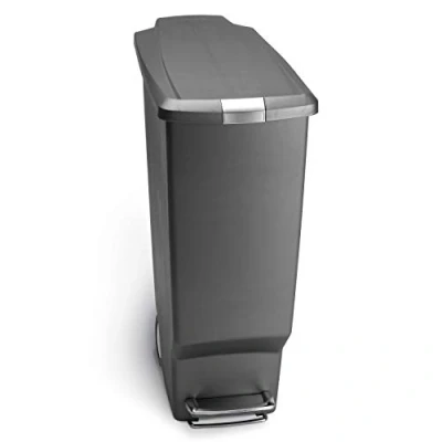 Afbeelding van Simplehuman Slim Step Can 40 ltr grijs