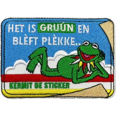 Afbeelding van Fjesta© Oeteldonk embleem Kermit de sticker