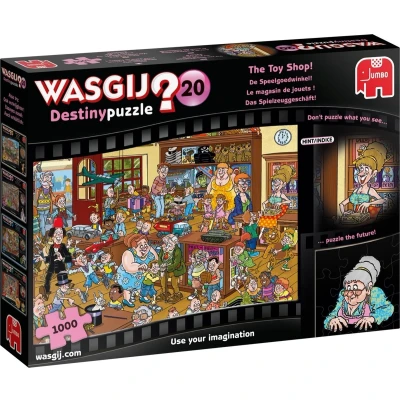 Afbeelding van Wasgij Destiny 20 De Speelgoedwinkel! puzzel 1000 Stukjes