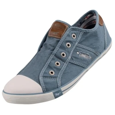 Afbeelding van MUSTANG 1099 409 807 Slip On Sneakers voor heren, hemelsblauw, 39 EU