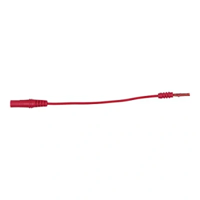 Afbeelding van KS Tools, Meetlijn, 4,0 mm ingangsbus naar 2,0 testadapterbus plat (rood)
