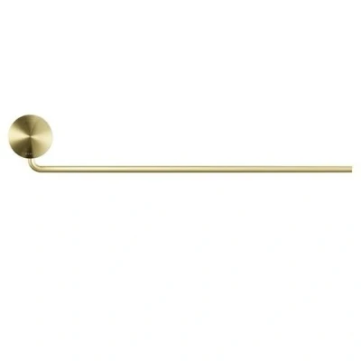 Afbeelding van Geesa opal handdoekrek 1 armig 40cm goud geborsteld 91720507 917205 07