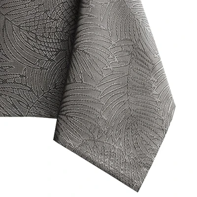 Afbeelding van AmeliaHome tafelkleed lotuseffect waterafstotend linnenlook Cacao Gaia 140x260 cm