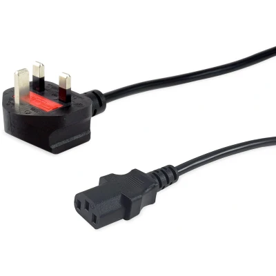 Afbeelding van Equip 112301 electriciteitssnoer Zwart 3 m IEC C13 BS 1363