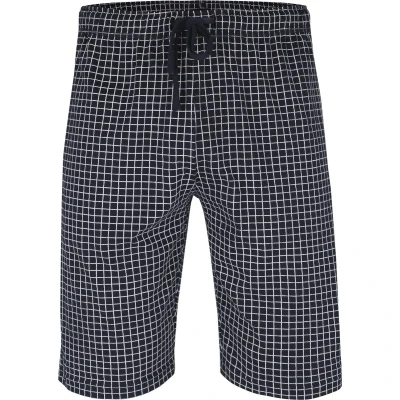 Afbeelding van Ceceba heren pyjamabroek kort donkerblauw met wit geruit Maat: 9XL
