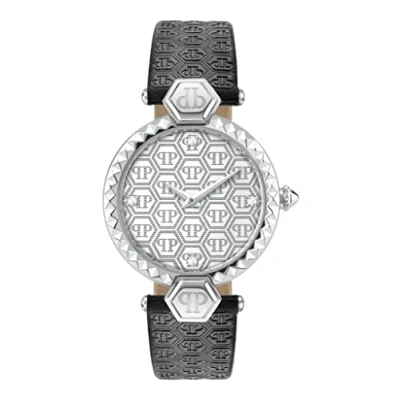Afbeelding van Philipp Plein Watch PWEAA0121, zwart, Riemen.