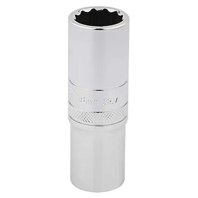Afbeelding van Draper Hi Torq 12 Punt Diepe Socket, Blauw, 1/2 Inch Vierkante Drive,