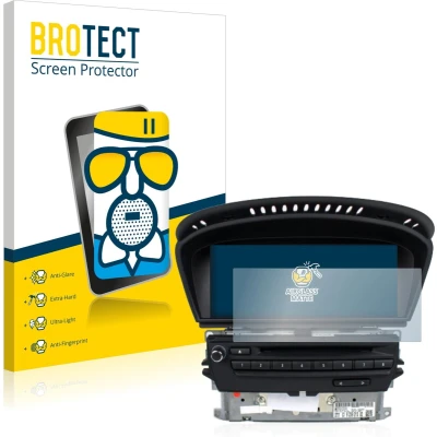 Afbeelding van BROTECT Screenprotector voor BMW 3 E93 2011 CIC professional navigation Folie Beschermfolie Beschermglas matte