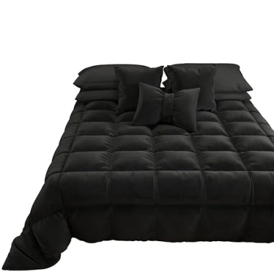 Afbeelding van PETTI Artigiani Italiani Dekbed van fluweel, winterdekbed, eenpersoons dekbed, winterdeken zacht en warm 100% Made in Italy