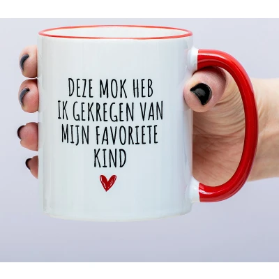 Afbeelding van Mok Mijn Favoriete Kind van Ditverzinjeniet