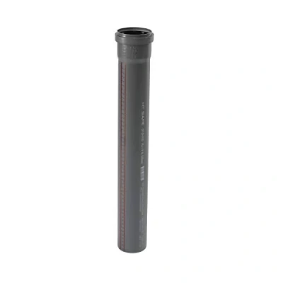 Afbeelding van Ostendorf HTsafe HT buis met mof DN 75 mm 500 mm, grijs