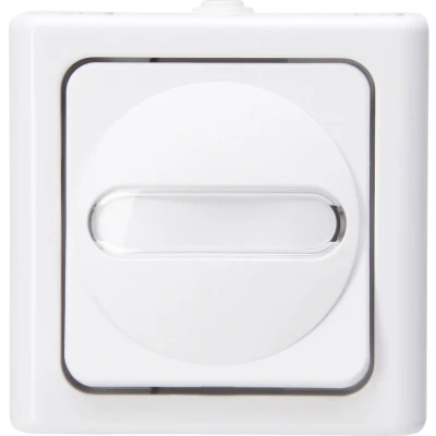 Afbeelding van Kopp 560602007 BlueElectric Compleet Uitschakelaar, Wisselschakelaar spatwaterdicht Arctisch wit 1 stuks