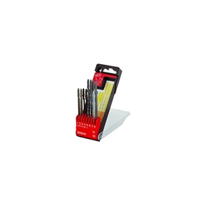 Afbeelding van Bosch DIY 8 delig Decoupeerzaagbladcassette voor zagen in hout, metaal en kunststof
