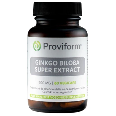 Afbeelding van Proviform Ginkgo Biloba 200mg Super Extract