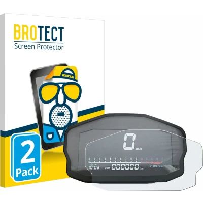 Afbeelding van BROTECT Screenprotector voor Ducati Panigale 1199 Snelheidsmeter Folie Beschermfolie matte (2 Stuks)
