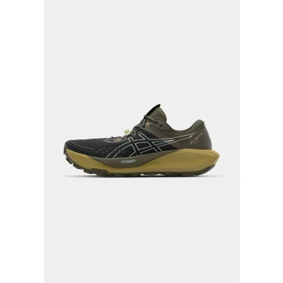 Afbeelding van Asics Geltrabuco 13 GTX Trail hardloopschoenen, Heren, Maat: 46, Black/whisper green Schoenen