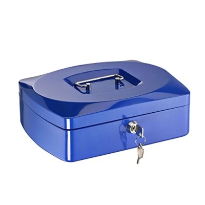 Afbeelding van ALCO Albert 8420 15 geldcassette, 255 x 200 90 mm, blauw