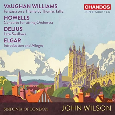 Afbeelding van Sinfonia Of London, John Wilson Vaughan WilliamsHowellsDeliusElgar (Super Audio CD)