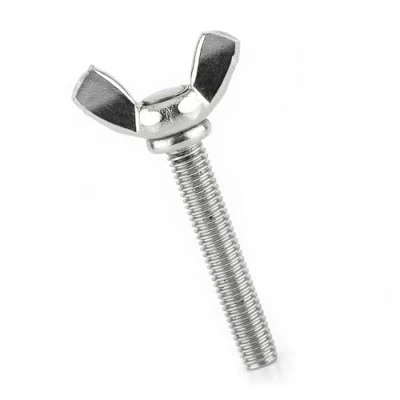 Afbeelding van 5 stuks M5 304 Vleugels van roestvrij staal, vlinderschroeven, schroefbouten, machineschroeven in 8 stijlen (M5 x 40 mm)
