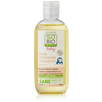 Afbeelding van So Bio Etic Baby Almond Oil, 100 ml