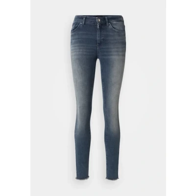 Afbeelding van Only Blush mid sk ank rw rea422 special blue gr Skinny/slim jeans XS L34