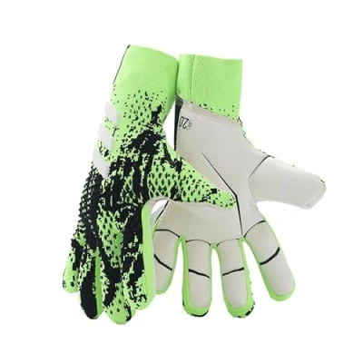 Afbeelding van Histarstore5 voetbalkeepershandschoenen keepershandschoenen sterke grip antislip en ademend voor volwassenen kinderen (Groen, 7)