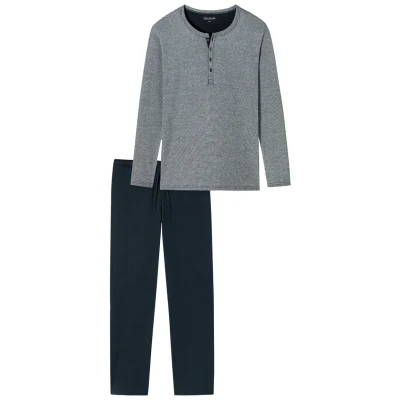 Afbeelding van Pyjama Schiesser Men 159630 Blue Maat 62