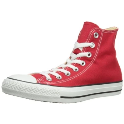 Afbeelding van Converse All Star Hi Trainers Rood Canvas 8 UK, Canvas, UK