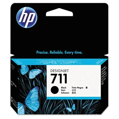 Afbeelding van HP 711 Large Format Inktcartridge, Zwart (CZ129A) origineel van