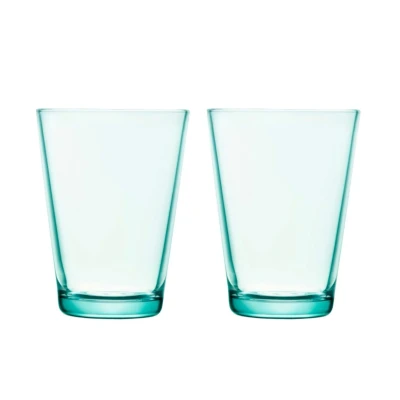 Afbeelding van Iittala Longdrinkglazen Kartio Watergroen 400 ml 2 Stuks